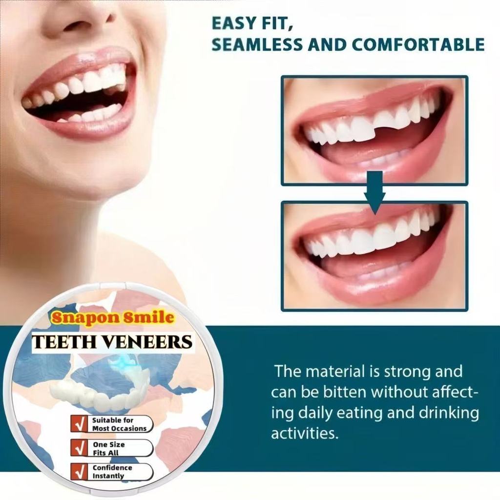 Răng Giả Đa Năng Răng Giả Niềng Răng Giả Mô Phỏng Ăn Làm Trắng Răng Thiếu Răng Giả Có Thể Tháo Rời N