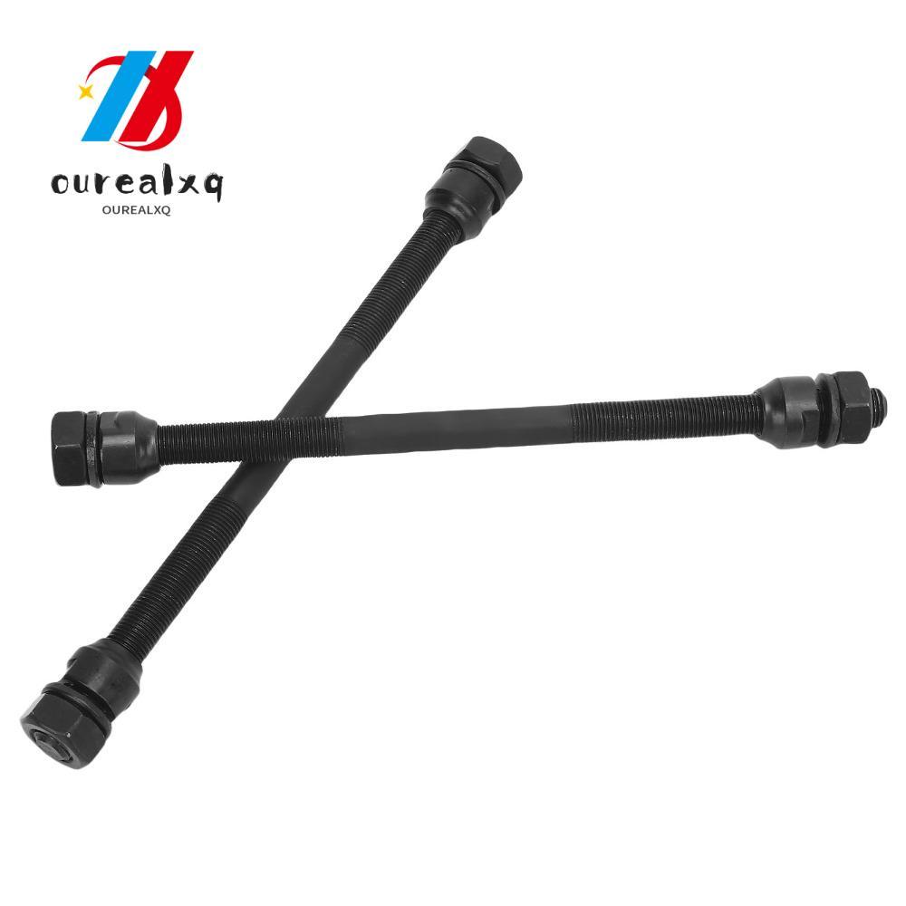 OUREAPH 2 Trục Xe Đạp, Trục Trung Tâm Xe Đạp Chắc Chắn 190mm, Đường Kính 10mm Bền Dài 190mm Trục Xe 