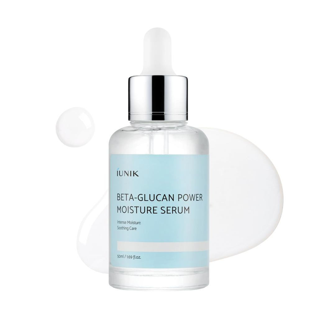 IUNIK Beta-Glucan Power Moisture Serum – Beta-Glucan & 7 Loại Peptide Dưỡng ẩm sâu Vegan Serum dành 