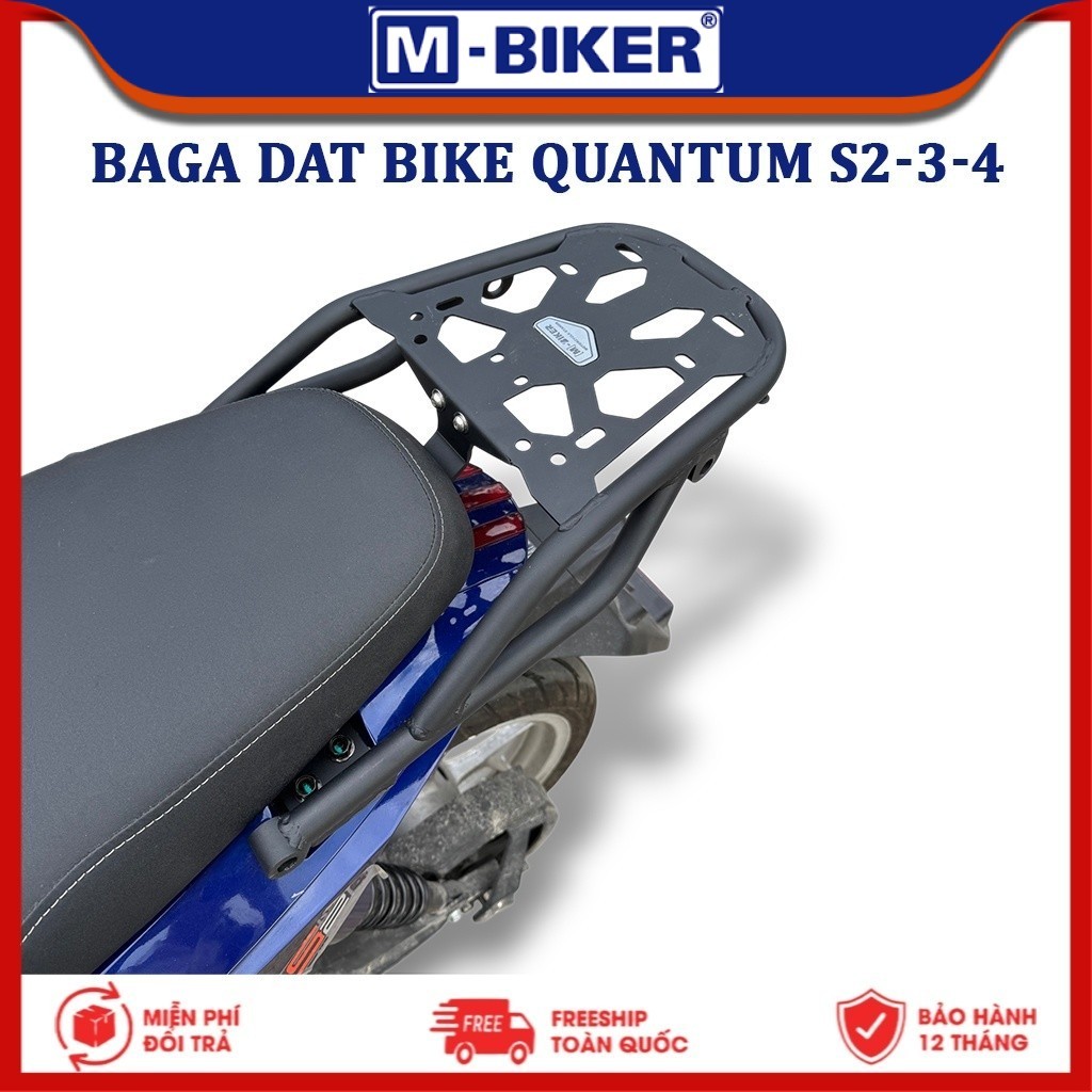 Baga Dat bike, Baga sau Dat Bike, Cảng sau xe điện Dat Bike Quantum S2-3-4 | M-Biker