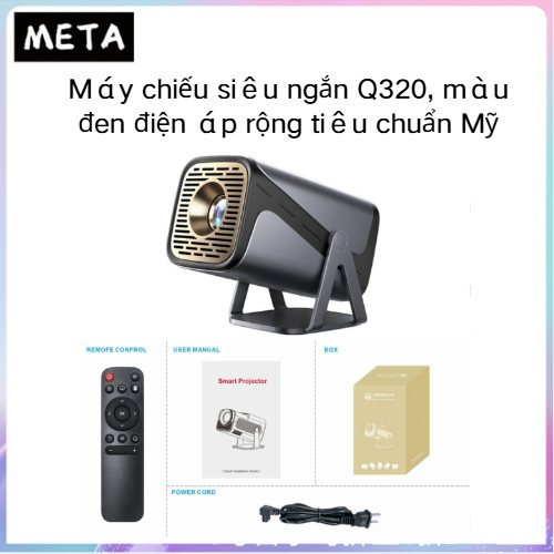 Máy chiếu mini Q320/Q310 4K bluetooth Full HDMI Android11.0 projector WiFi6 1080P Hy320 máy chiếu ph