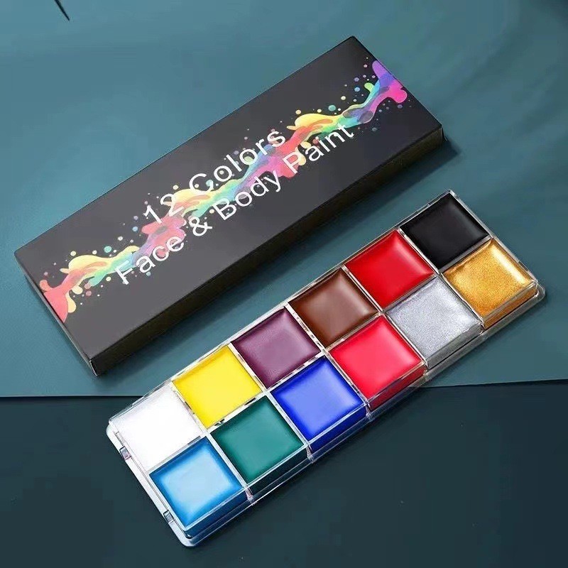 Sơn Halloween Body Paint Body Paint Body Face Paint Cream Drama Smear Bóng Trẻ Em
