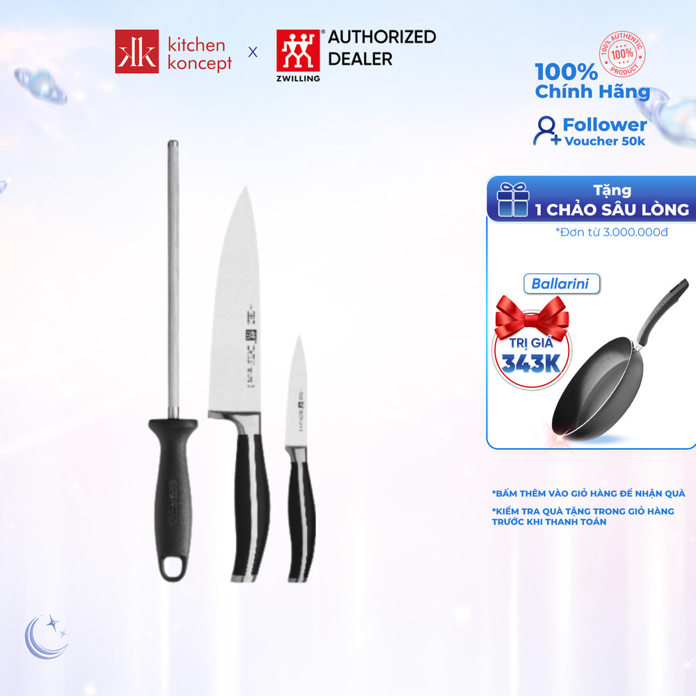 ZWILLING - Bộ dao Twin Cuisine - 3 món