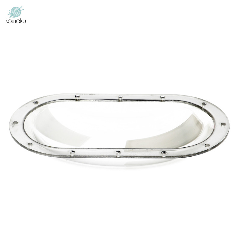 Mặt nạ bán cầu Acrylic toàn thân búp bê BJD 14 * 7cm