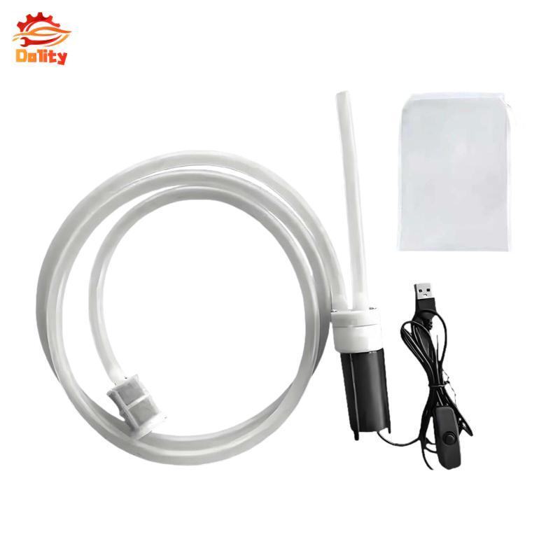 Dolity Ống Silicon Máy Bơm Nước Điện USB Tự mồi Bơm Đóng Chai Đồ Uống Homebrew Rượu Bia Cider