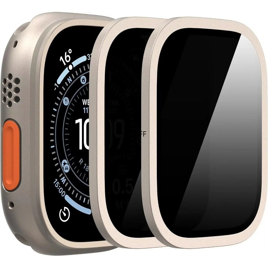 Dành Cho Apple Watch Ultra3/2 Ultra Bảo Vệ Màn Hình Đồng Hồ Cho Apple Watch Ultra 3 2 Chống Gián Điệ