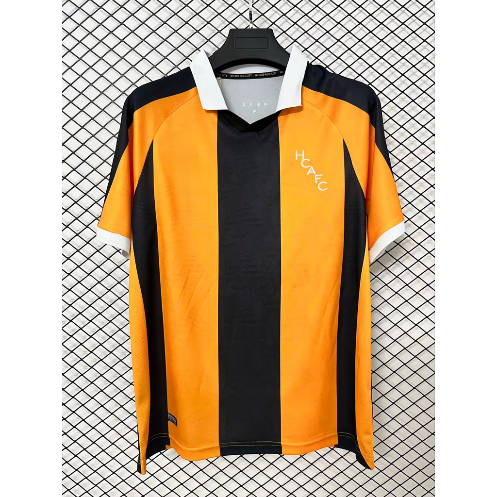 26-277 Hull City sân nhà S-4XL áo đấu ngắn tay bóng đá nam chất lượng cao AAA +