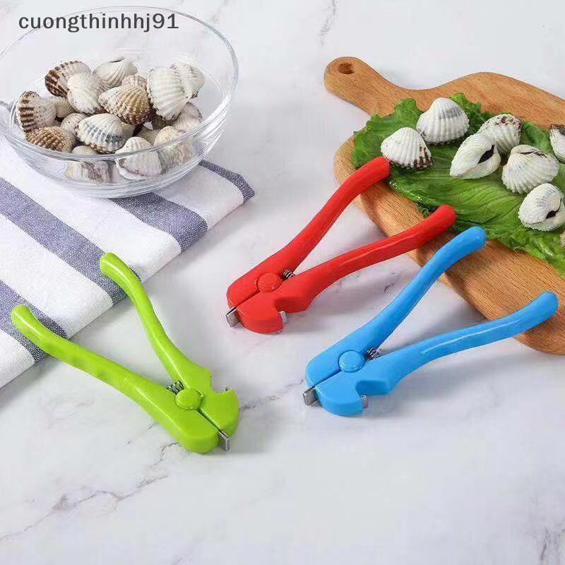Cá Tuyết 1PC Oyster Shell Opener đa chức năng máu Ngao Clip sò kẹp kẹp mở cho Ngao hải sản mở xách t