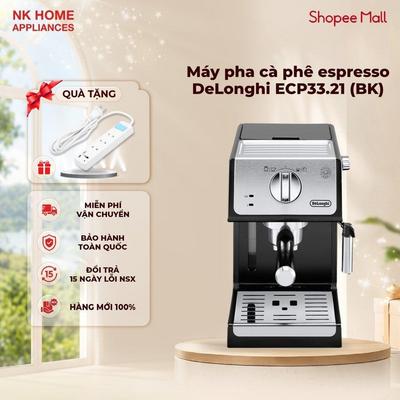 Máy pha cà phê espresso DeLonghi Active Line ECP33.21 (BK) - Màu đen |HỎA TỐC 2H HCM|