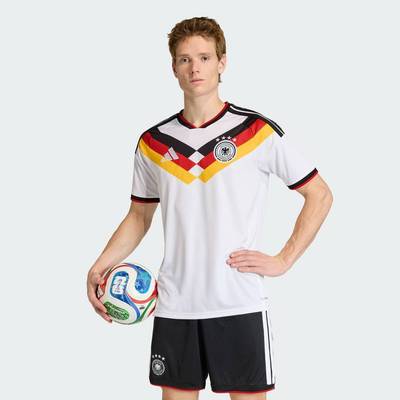 adidas Bóng đá Áo Đấu Sân Nhà Đức 26 Nam trắng KD8363