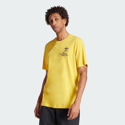 adidas Phong cách sống Áo Thun Ngắn Tay BT Nam Màu vàng IS0183