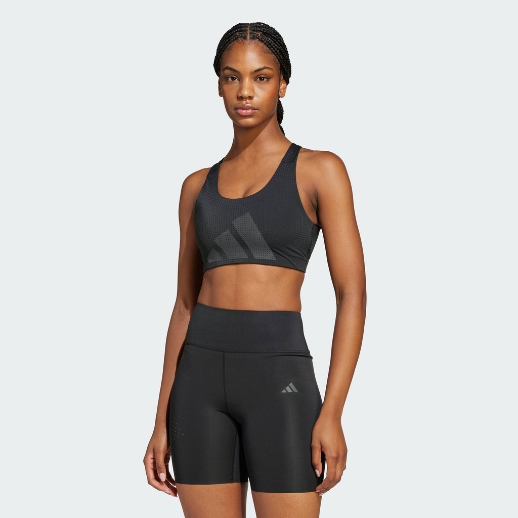 adidas Gym & Training PrimeLiftimpact Hiit Medium Support Training Bra Women Black JI9964