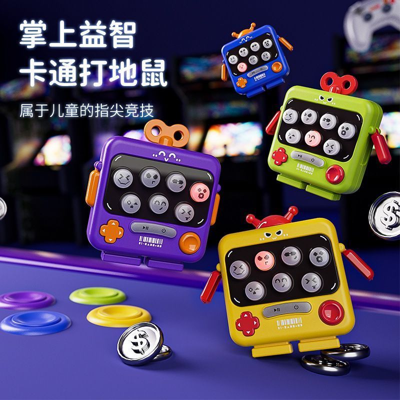 Hoạt Hình Whack-a-Mole Trò Chơi Điện Tử Đột Phá Đồ Chơi Giáo Dục Trẻ Em Mini Kèm Quà Tặng 8.11