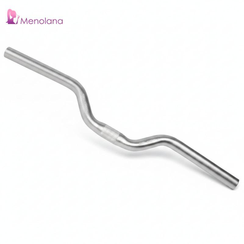 Tay lái xe đạp bằng nhôm AL6061 Tay lái Swept Bạc xử lý nhiệt 30H