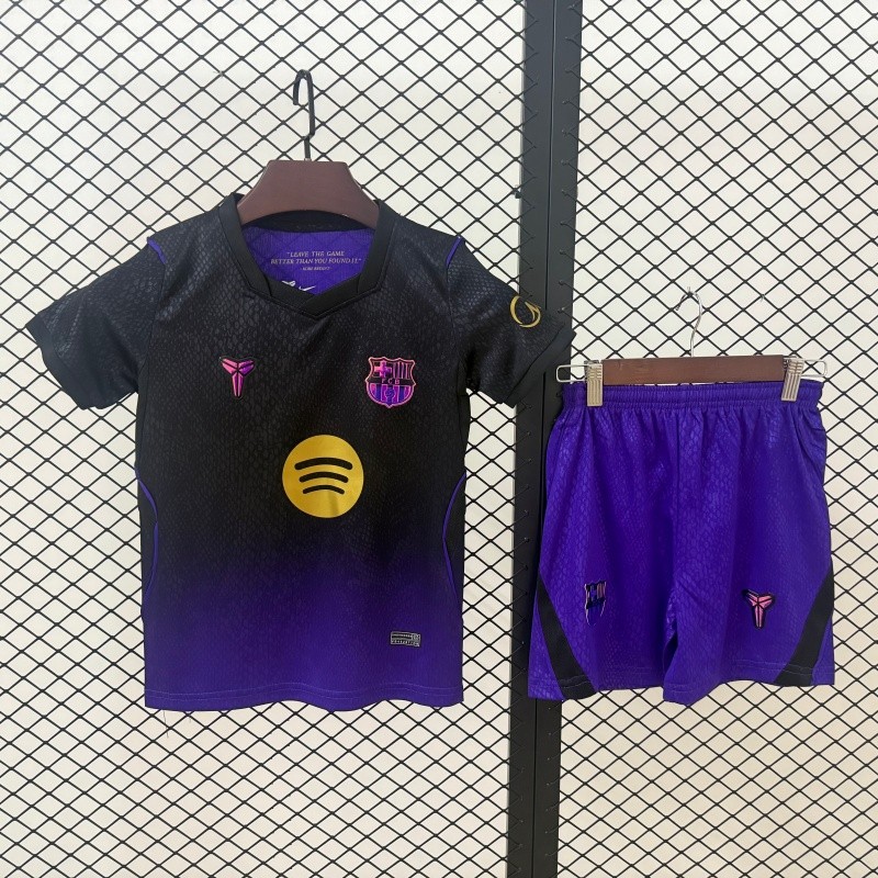 26-27 BAR Club Away Jersey Kids YAMIL #10 PEDRI #8 Phiên bản quạt áo bóng đá #268144