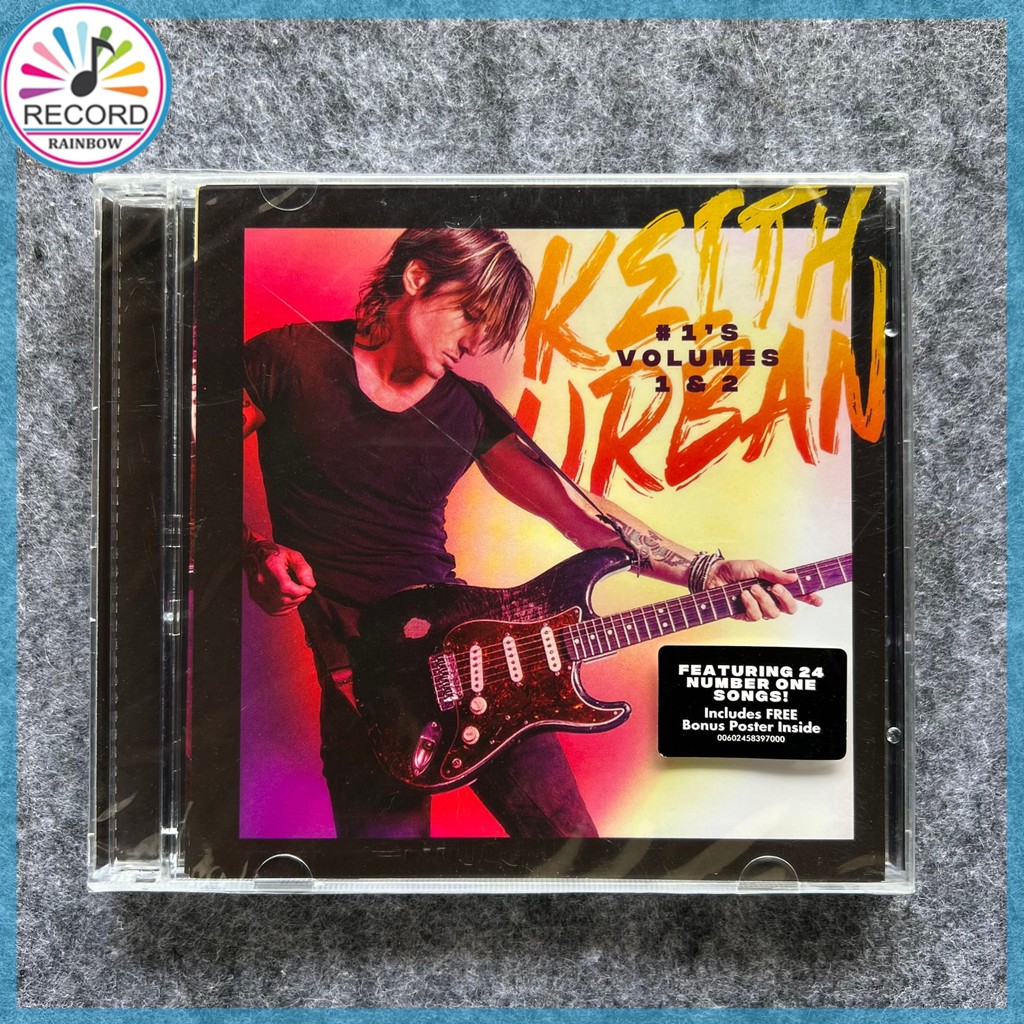 Keith Urban #1's Volumes 1 & 2 Original 2CD Brand New Album [Sealed]