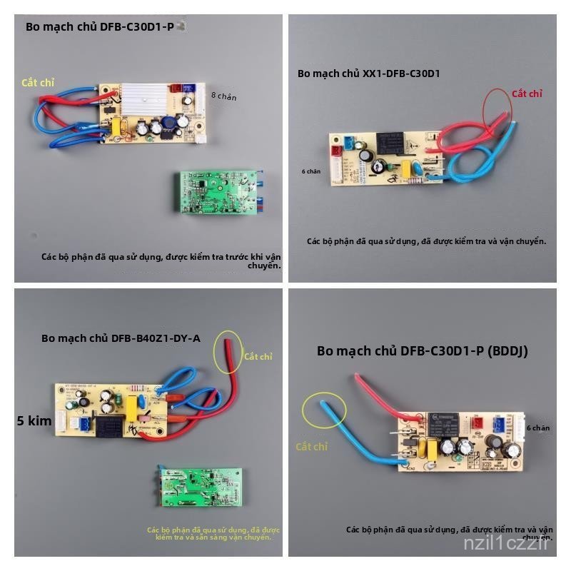 Bo mạch nguồn nồi cơm điện Bear DFB-B40Z1 C30D1 linh kiện thay thế chính hãng