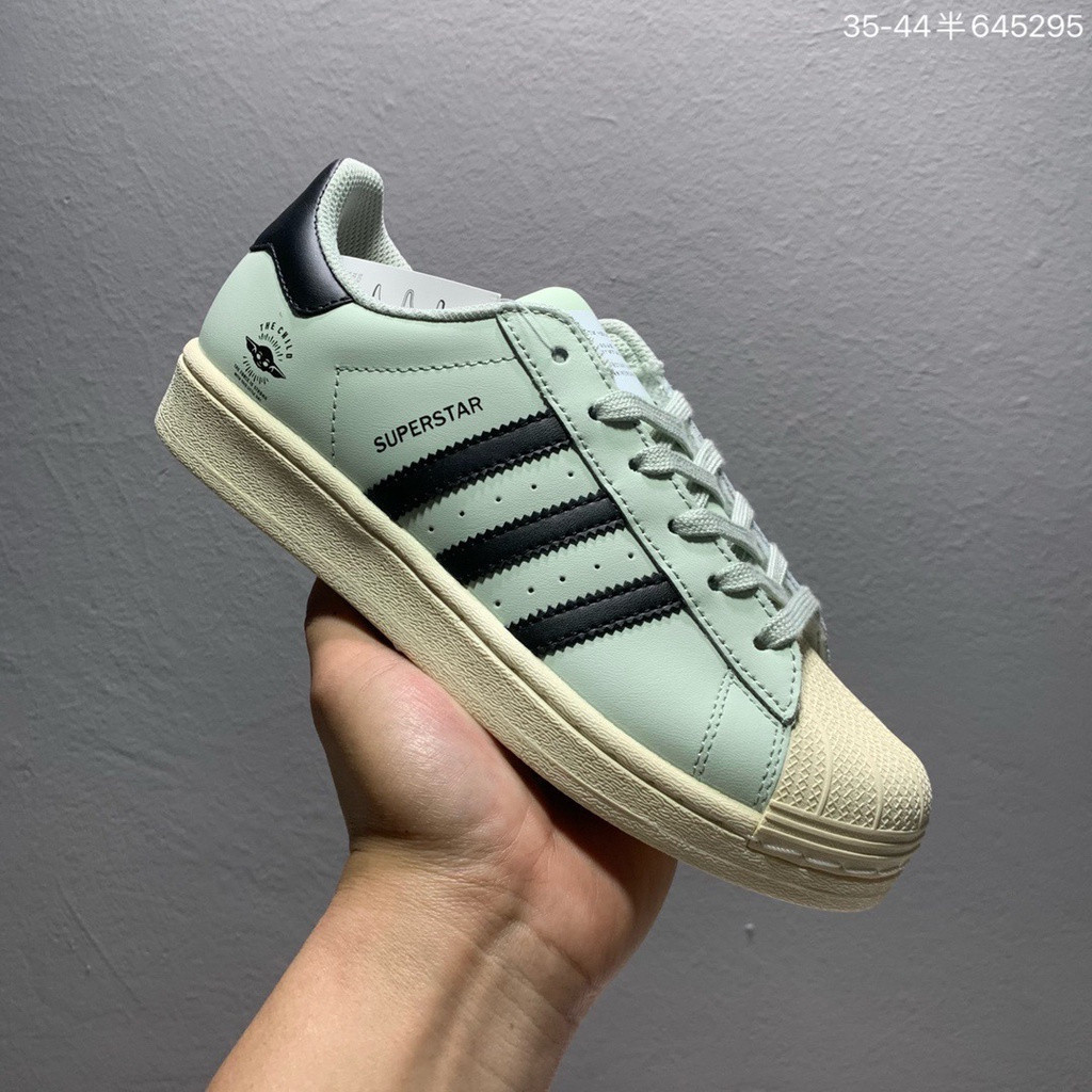 Bán Nike7255 AD Superstar Pride Nam Nữ Giày Thể Thao Đi Bộ Giày Thường Xanh