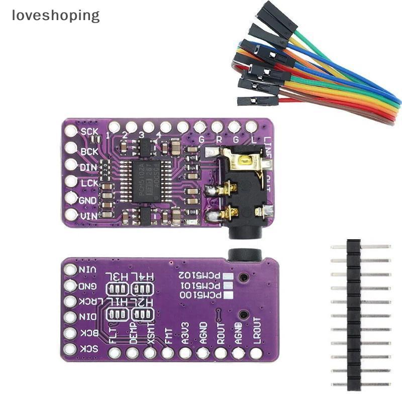 [LS] Bảng giải mã DAC PCM5102 32Bit 384KHz 1 Bộ Mô-đun âm thanh kỹ thuật số giao diện I2S để nâng cấ