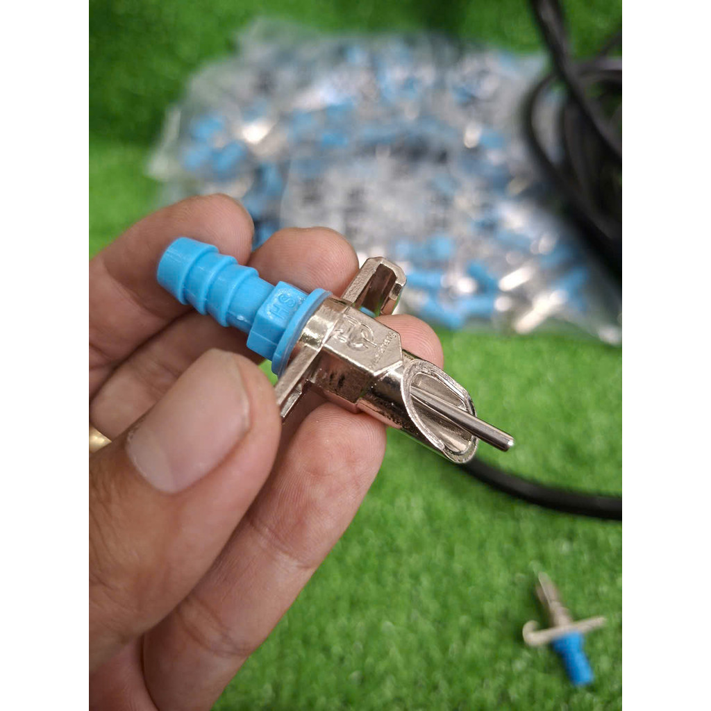 50 Vòi Uống Nước Tự Động Cho Chồn Hương Inox 10 Li van Uống Tự Động Chồn Mốc Núm Uống Tự Động Cho Cầ