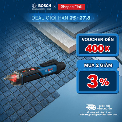 Bút thử điện không chạm Bosch GVD 1000-17