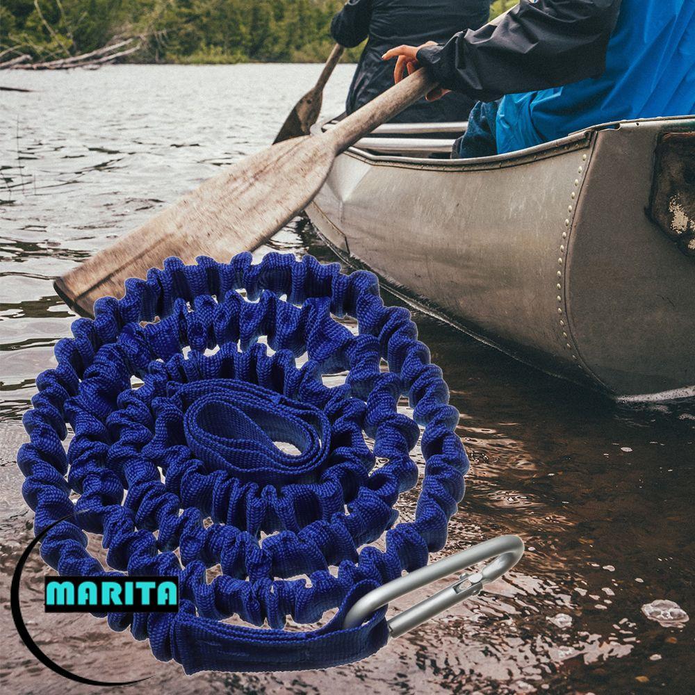 MARITA Kayak Cần Dây Có Thể Điều Chỉnh Cần Câu Cá Giá Đỡ Carabiner Đàn Hồi Mái Chèo Ban Dây