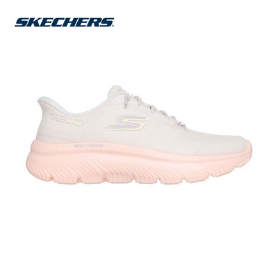 Giày Thể Thao Nữ Skechers Slip-Ins GOwalk Max Cushioning Hyper Burst Nikita Đi Bộ - 125881-NAT Air-Cooled Goga Mat