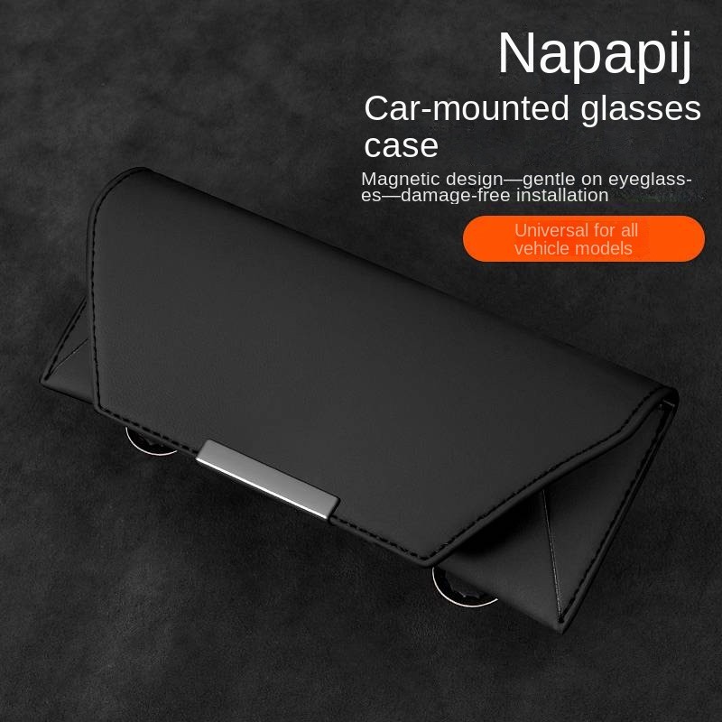 Car Glasses Case Sun Visor Sunglasses Clip Car Driving Glasses Clip Sunglasses Storage Box of Cars G
