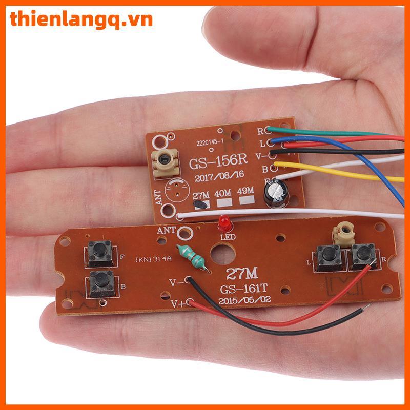 Thl 4ch rc xe điều khiển từ xa 27mhz pcb transmitter receiver board với antenna vn
