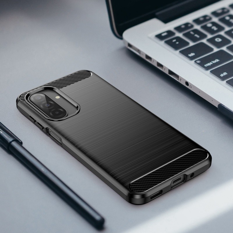 Dành Cho Samsung A17 Ốp Lưng Samsung Galaxy A17 A37 A27 Sợi Carbon Mềm TPU Fundas Samsung A17