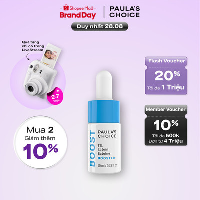 Tinh chất phục hồi và bảo vệ da 7 tác động Paula's Choice 7% Ectoin Booster 10ml 1377