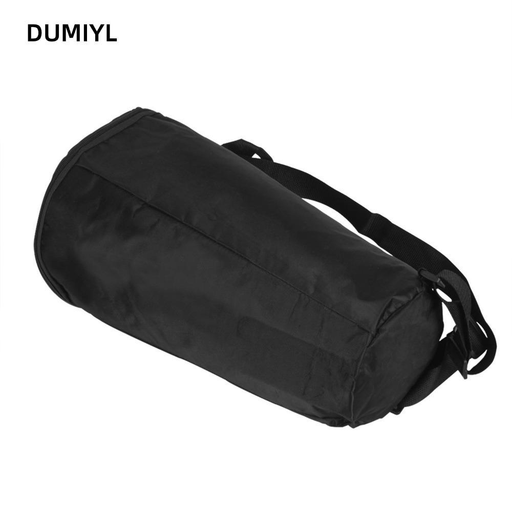 DUMIYL Drum Carry, Túi trống Djembe cỡ 8 Inch màu đen, Túi vải bền bỉ cho trống Djembe