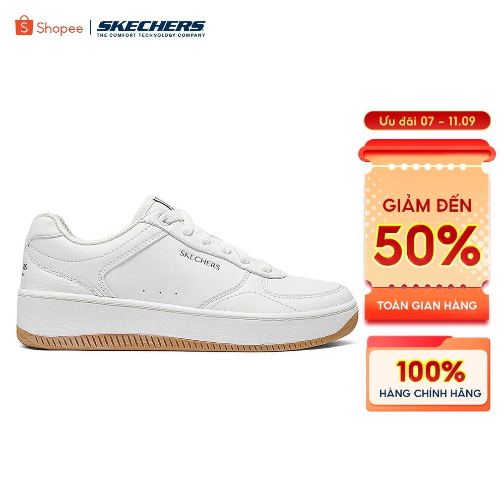 Giày Thể Thao Nữ Skechers Court Classics Sport Court 2.1 Core Essential-185160-WMLT Air-Cooled MF On