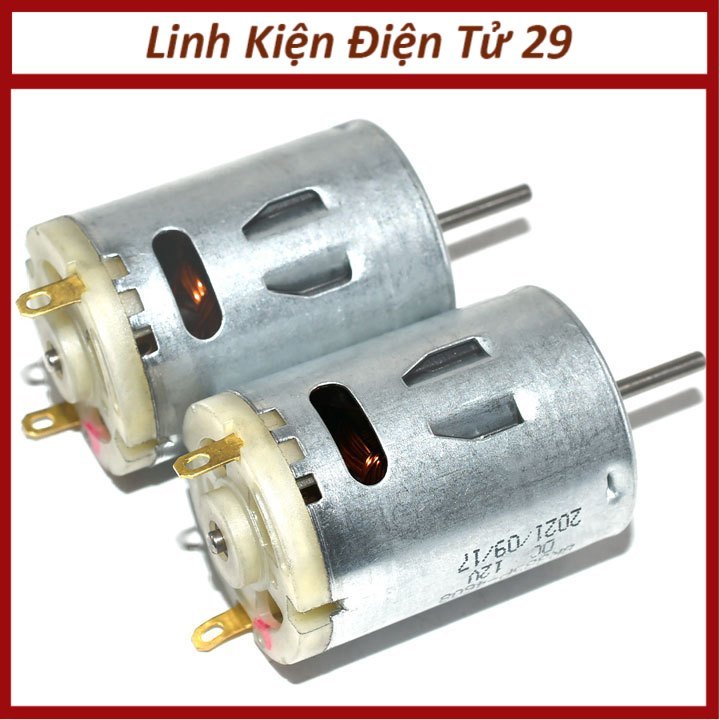 Động Cơ DC RS385 12-36VDC