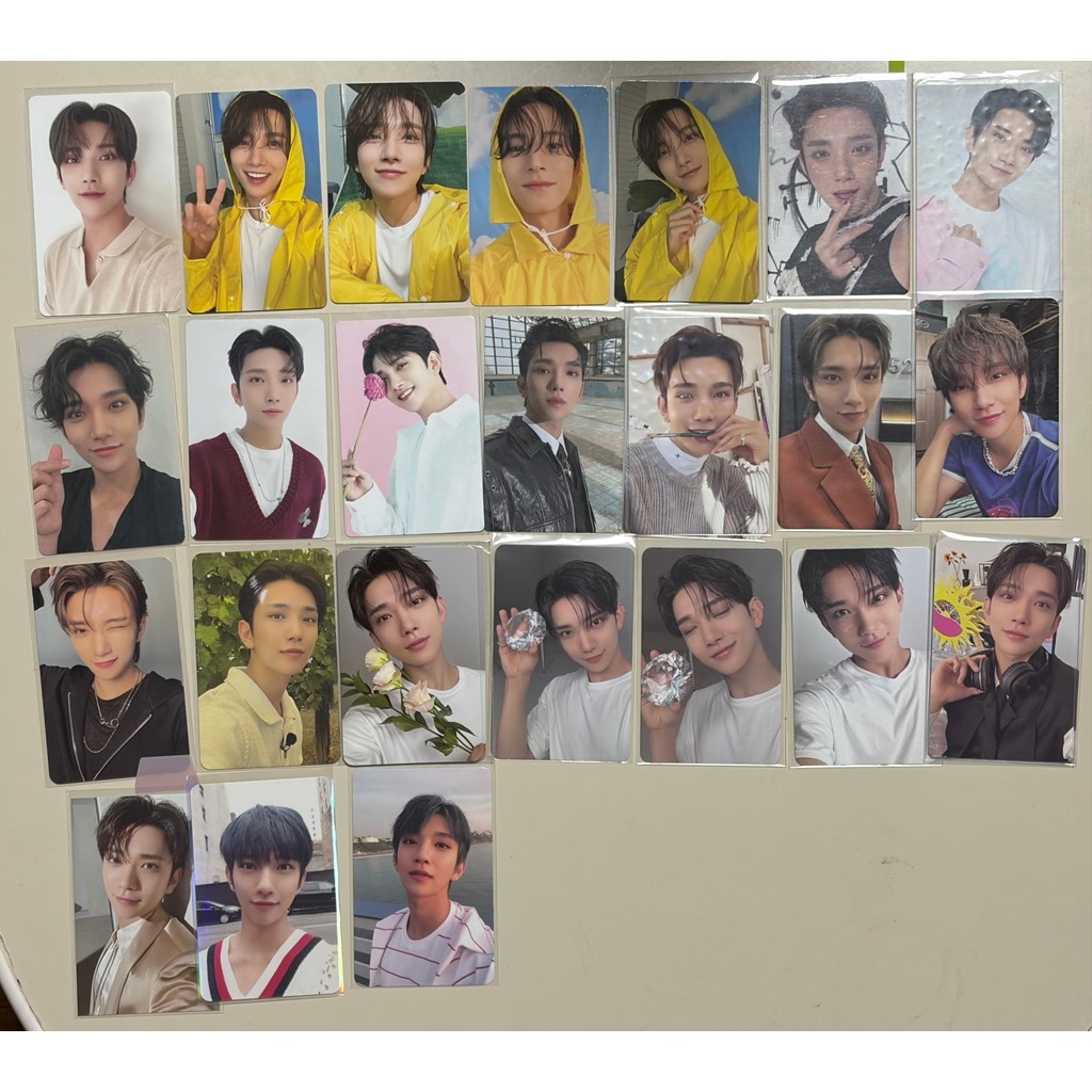 [Chính thức] SEVENTEEN JOSHUA Photocard (Album, POB..)