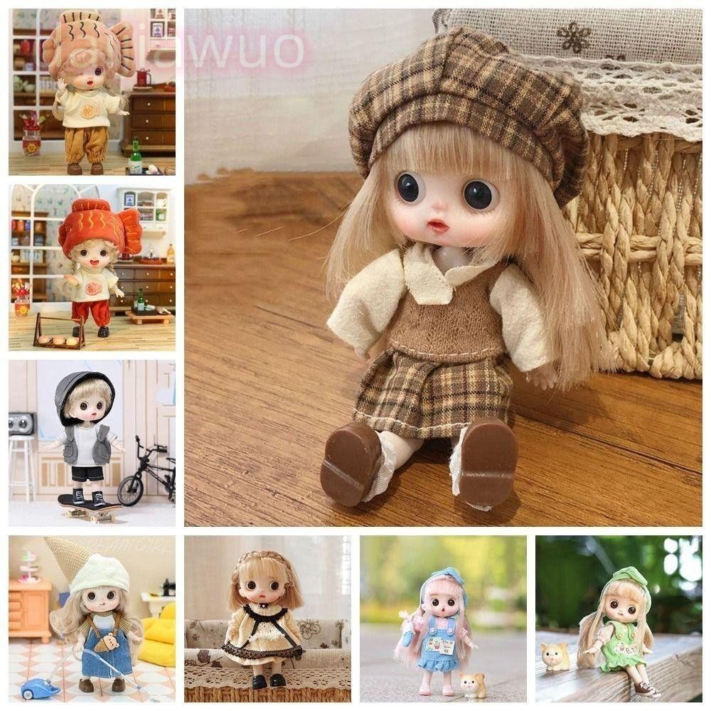 DAIJI 1 Cái Ob11 Bjd Doll, Khớp Di Động Anime Đồ Chơi Obitsu 11 Quần Áo Búp Bê, Kawaii Phụ Kiện Búp 