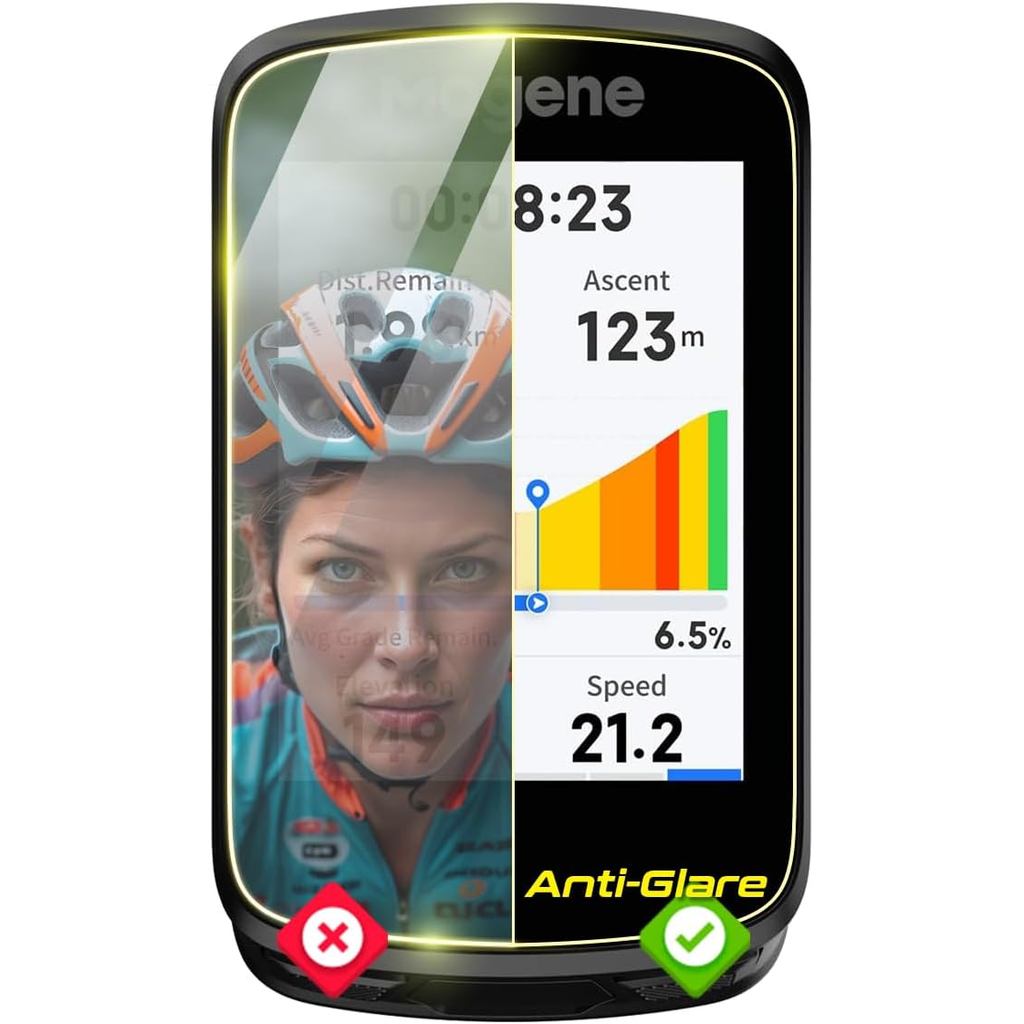 Máy tính xe đạp GPS IPG với màn hình cảm ứng 2.8 inch chống chói, hoàn thiện mờ, dành cho Magene C60