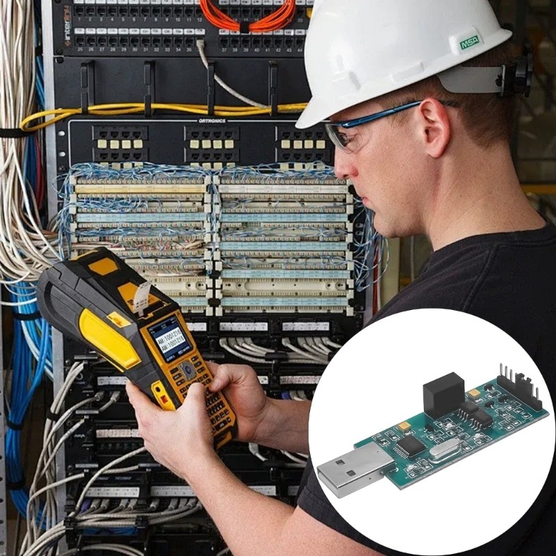 HL USB sang TTL Bộ nguồn nối tiếp Bộ chia quang cách ly 3 3V 5V TTL Đầu ra CH340T Bộ chuyển đổi mô-đ