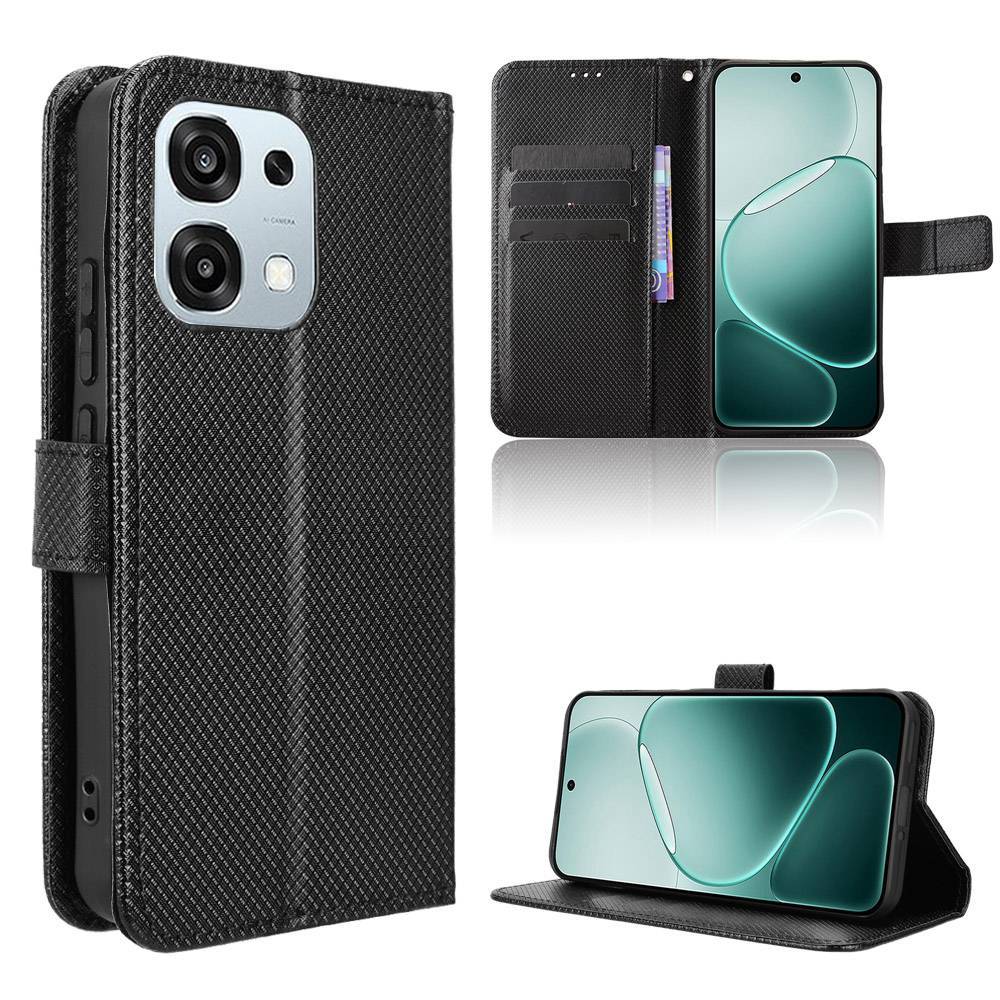 Ốp Lật Kim Cương Thời Trang Cho OPPO A6 Pro 5G / 4G Ví Cho OPPO A6 4G Dây Da PU Khe Cắm Thẻ