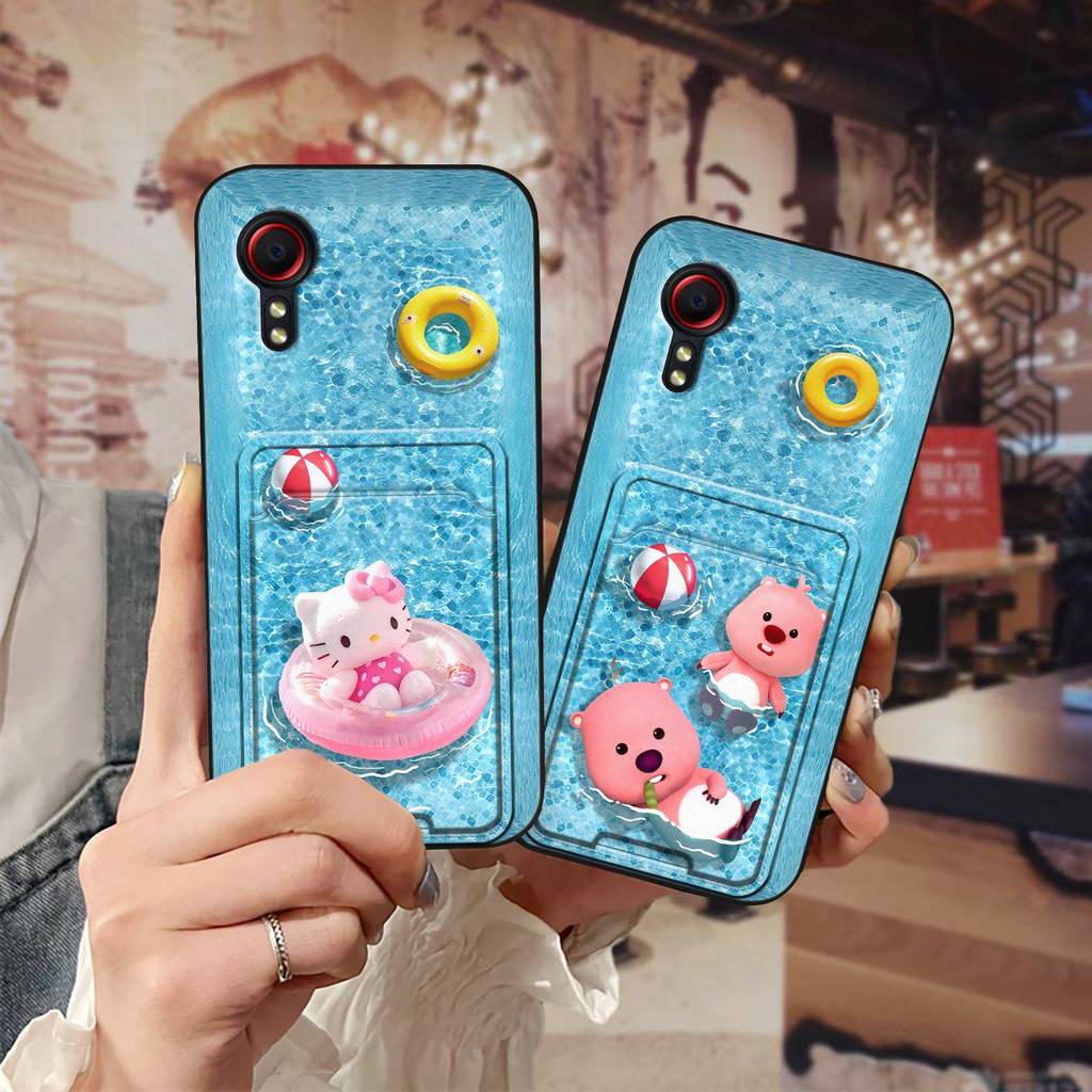 Túi đựng thẻ Túi đựng thẻ Vỏ điện thoại cho Samsung Galaxy Xcover5 / SM-G525F Vỏ chống nước dễ thươn