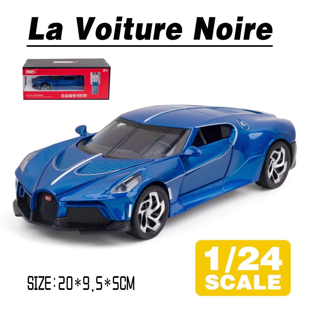 Perfect 1:24 Bugatti La Voiture Noire Diecast Model Car Alloy Cars Toys Collection Gift For Kids Boy