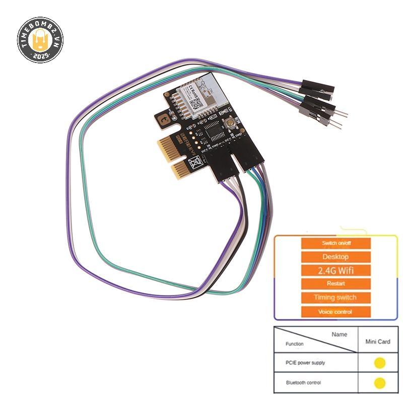 {TB & Bag} A3 Tuya Wifi PC Power Switch Desktopputer Remote Boot Start Card Telmuting PICE Thẻ MINI.