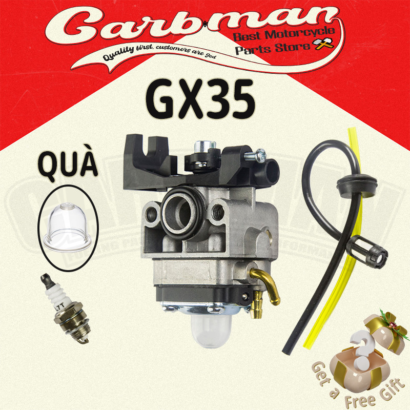 BÌNH XĂNG CON CHẾ HOÀ KHÍ MÁY CẮT CỎ GX35 - GX25 CÁC DÒNG MÁY 4 THÌ HONDA