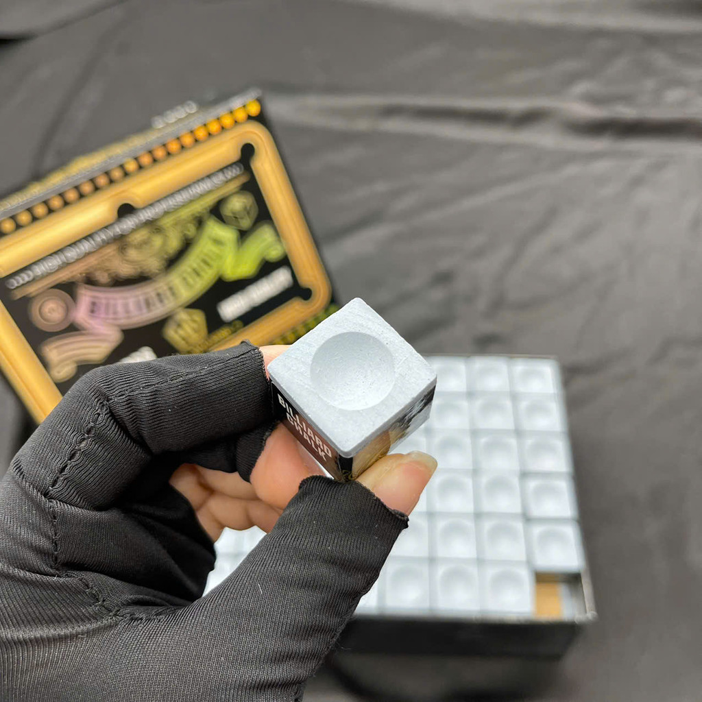 ( 10 Viên ) Lơ Xám Billards Chalk Chuyên Dụng Cho CLB