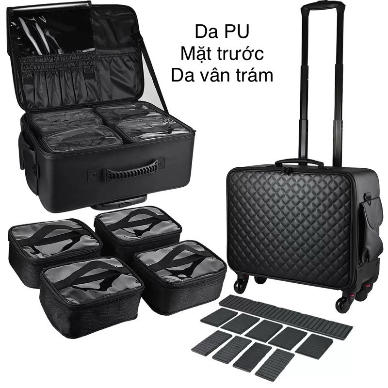 [ CHÍNH HÃNG ] Cốp DA KÉO size 48cmCỐP DA PU BỀN CHỐNG NƯỚC -CHỐNG XƯỚC -TỐI ƯU ĐỂ VỪA XE TAY GA