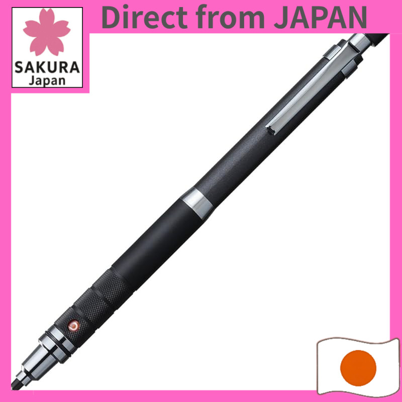 uni Kuru Toga Roulette Mechanical Pencil Gunmetal Carded / 0.5mm / Roulette