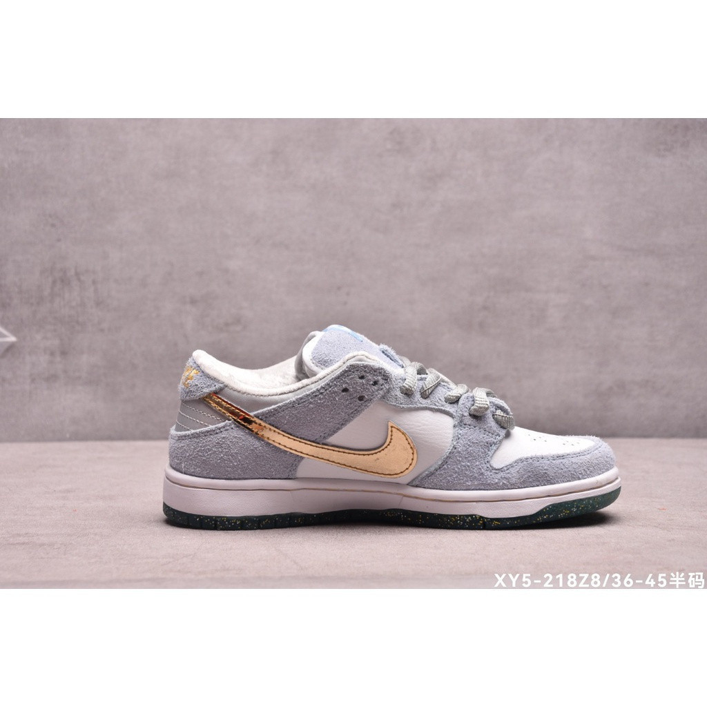 Giảm giá giày thể thao nữ thấp Nike5678 Air Force 1, màu xanh. UPFE