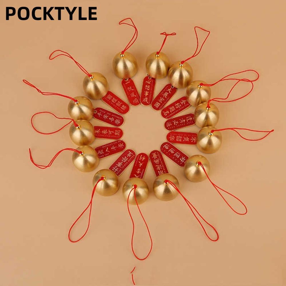 POCKTYLE Jingle Bell, Chuông gió DIY 2,8cm, Jingle Trang trí treo nhà treo trang trí ô tô
