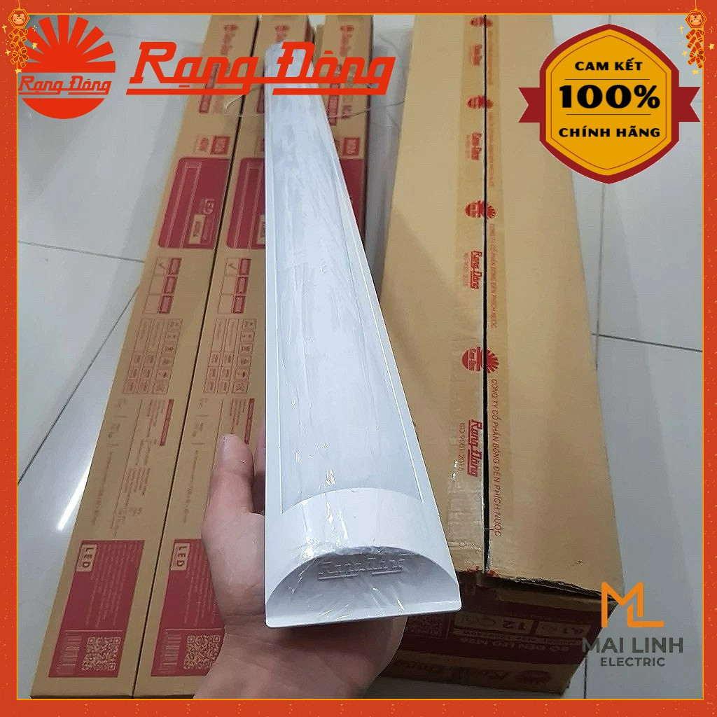 {Rạng Đông} Bộ Đèn Led bán nguyệt M26 50W Dài 1m2 Ánh sáng trắng - Model M26 1200/50W 6500K