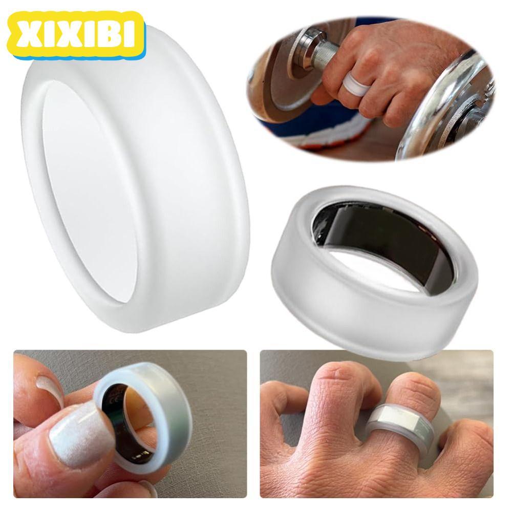 XIXIBI Silicone Ring Cover, Phụ kiện làm việc Trang sức Tổ chức Vỏ silicon cho bảo vệ vòng Oura, Bảo